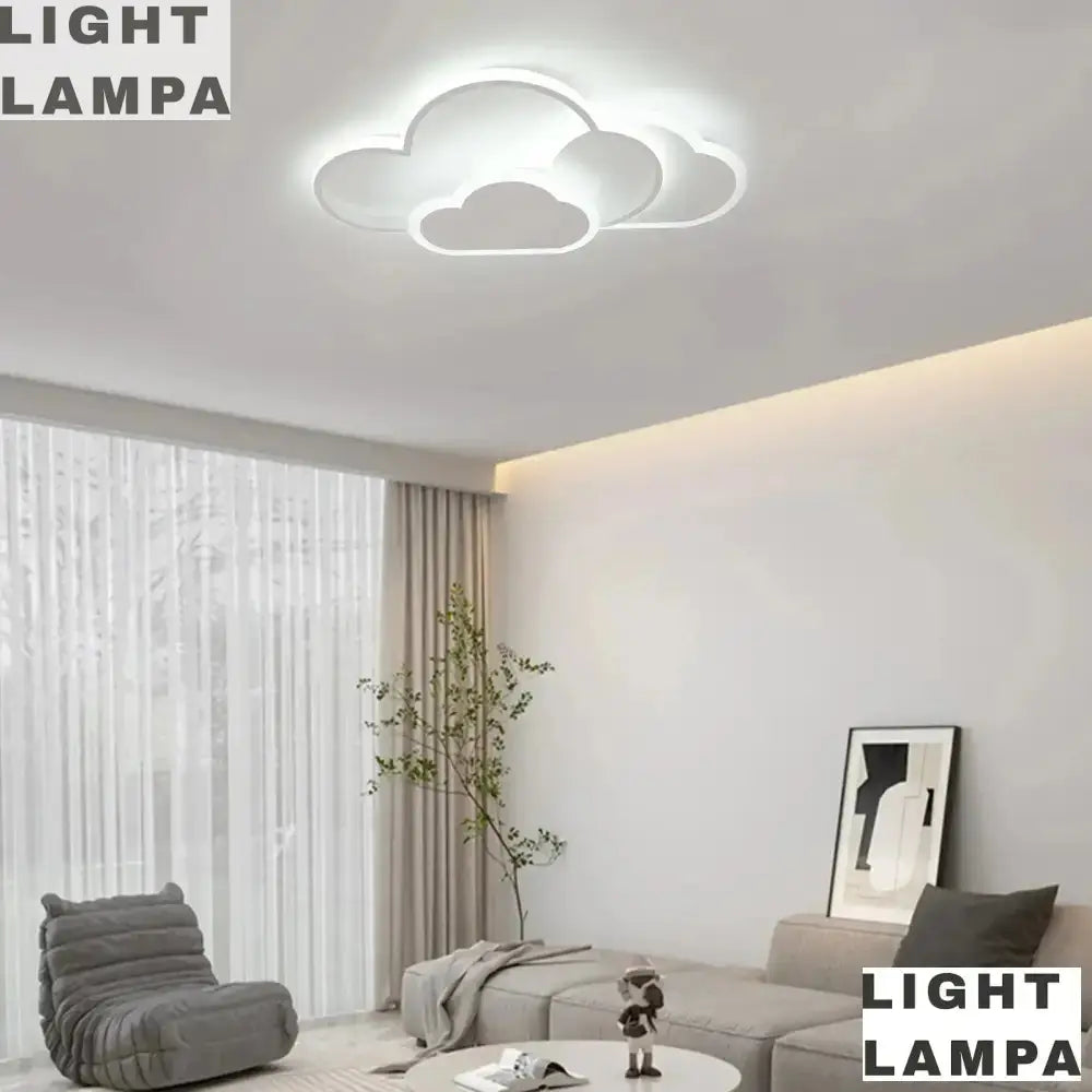 Cloud-Shaped Light Lampa